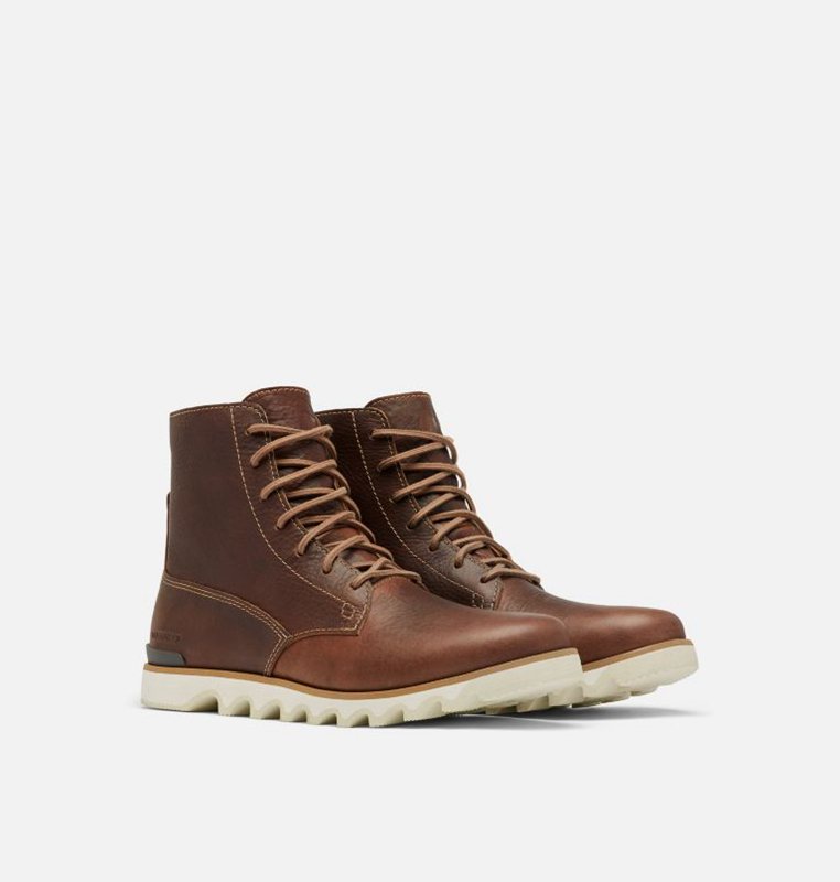 Mens Booties Brown - Sorel Kezar™ Tall - 241-XUMFBL